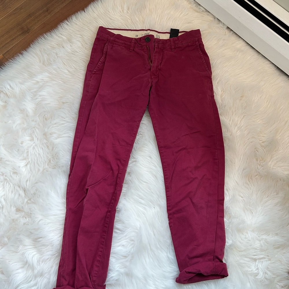 Men's Red Pants